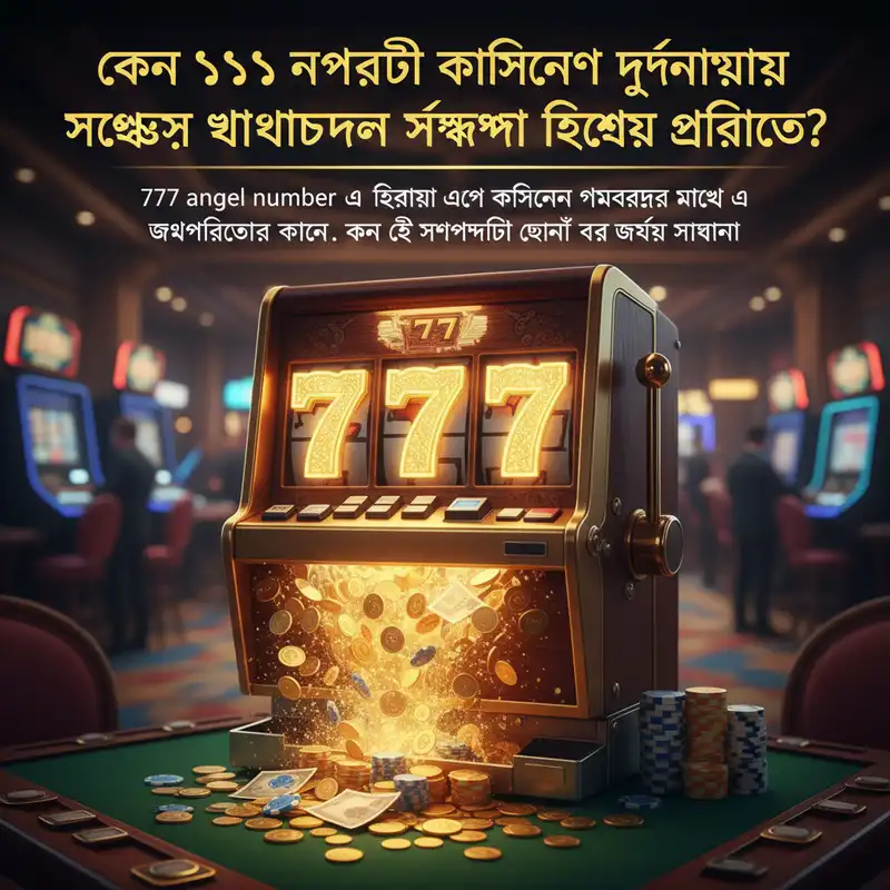 777 angel number casino luck